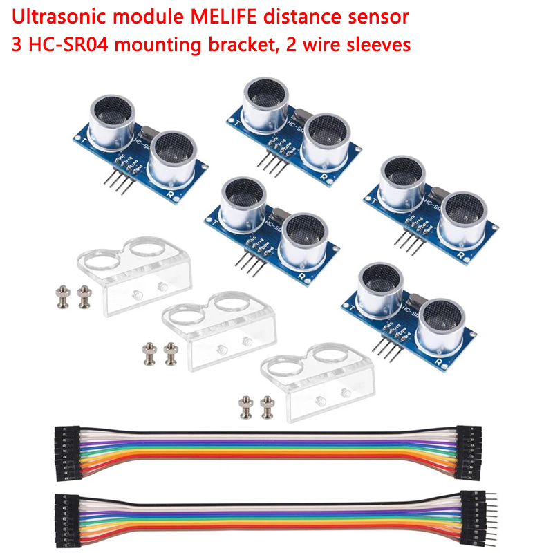 Ultrasonic Sensor Hc - 5 módulos ultrasónicos, sensor de distancia