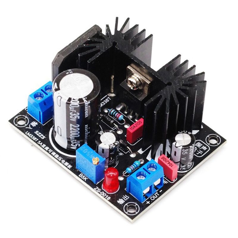 Diy Electronics Supplies - Fuente de Alimentación Lineal Regulada Ajustable