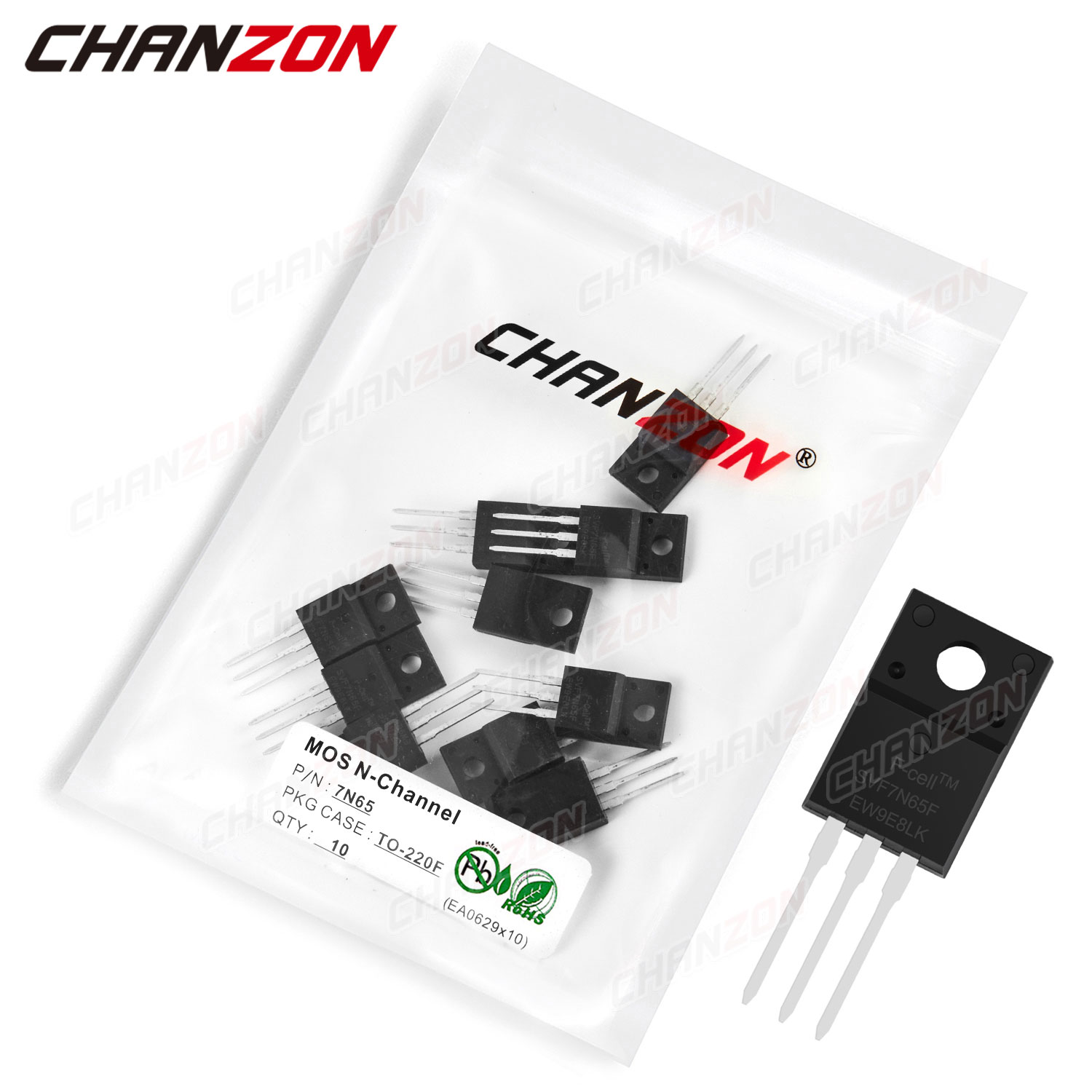 Diy Electronics Youtube Channel - Transistor de Unión Bipolar Mosfet, 7N65,