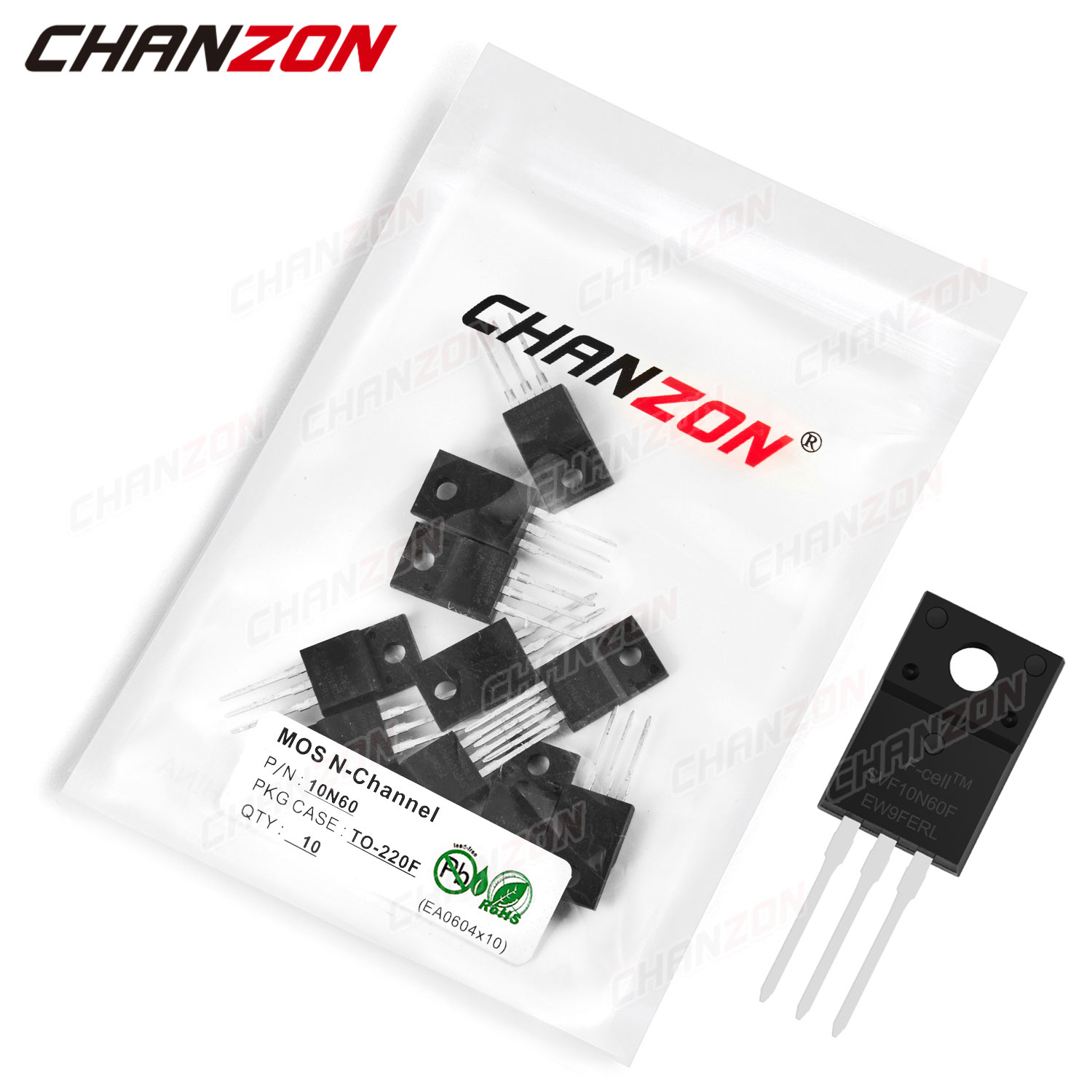 Diy Electronics Youtube Channel - Transistor de Unión Bipolar Mosfet, 10N60,
