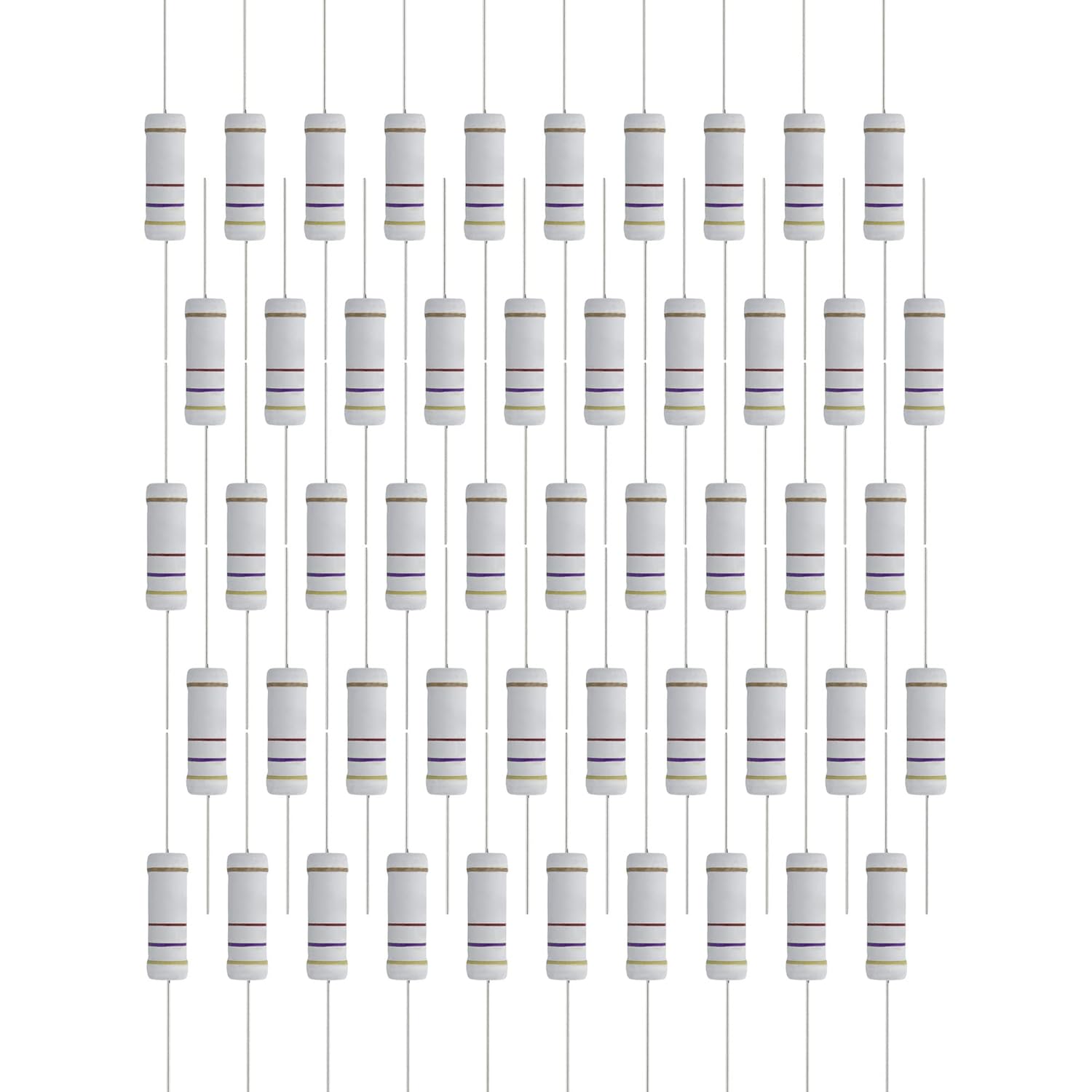 Diy Electronics Videos - 50 Resistencias de 470 Ohmios, con