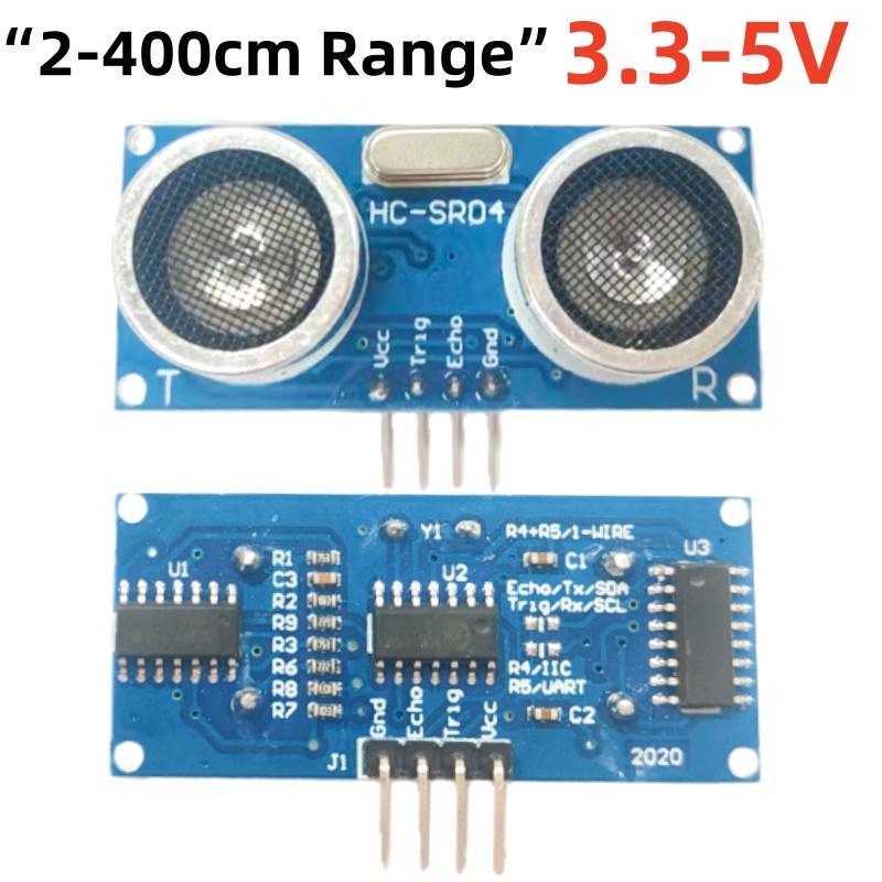 Ultrasonic Sensor Hc - 1-10 Uds HC-SR04 Sensor ultrasónico 2-400cm