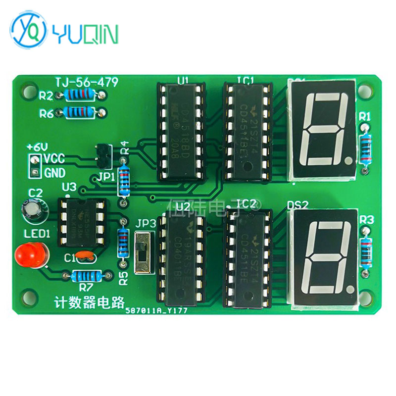 Kit de circuito de contador de - Diy Electronics Kits For Kids reseña y precio