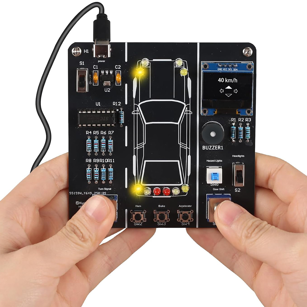 Kit de práctica de soldadura d - Diy Electronics Projects For Students reseña y precio
