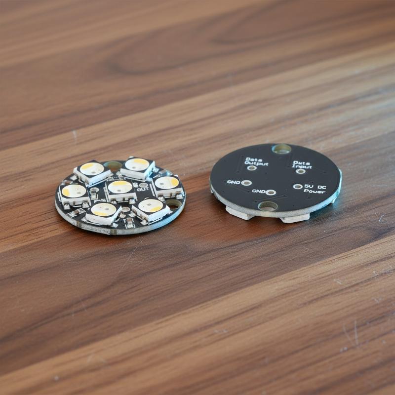 Módulo LED Circular WS2812 de  - Diy Electronics Projects For Students reseña y precio