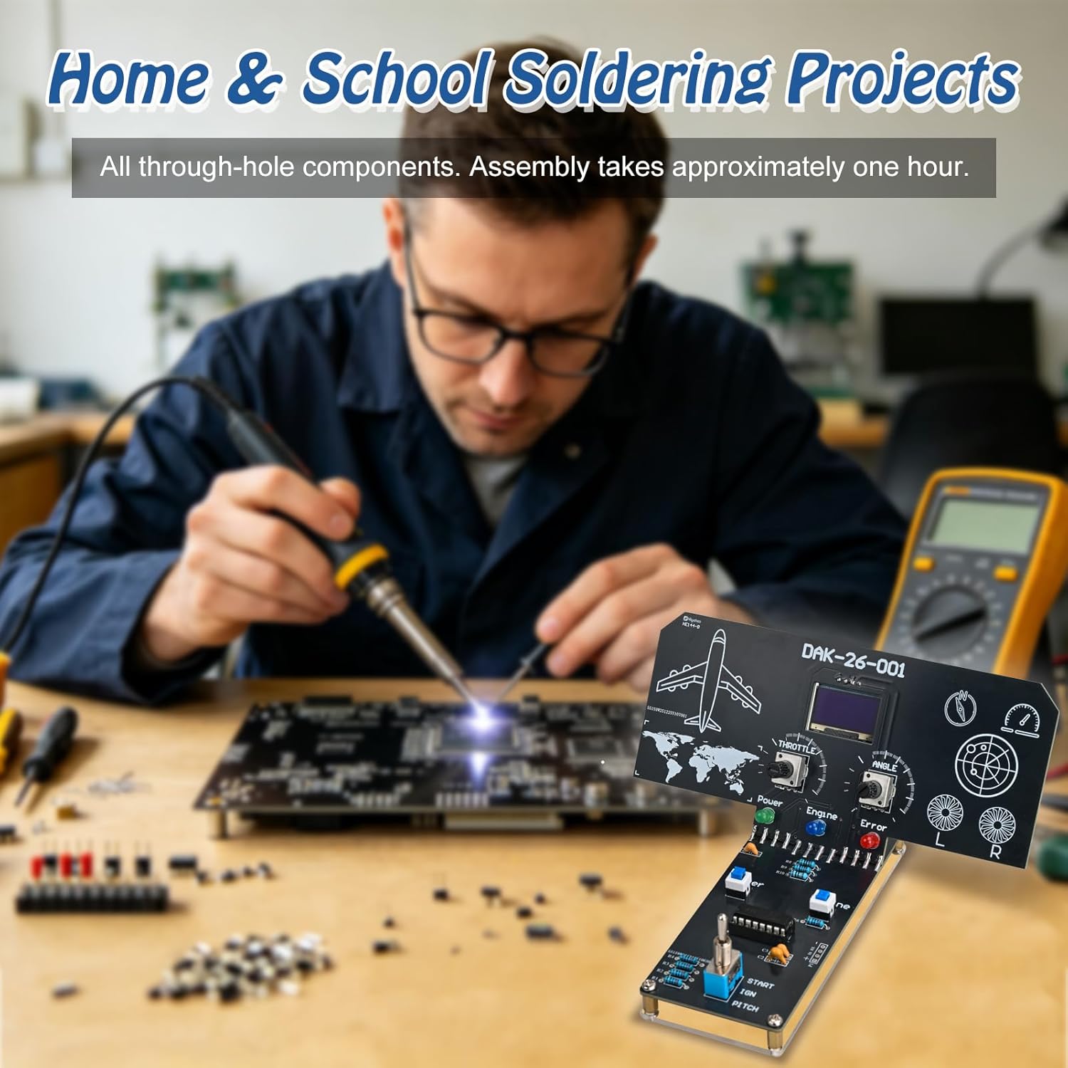 Simulador de Vuelo DIY: Proyec - Diy Electronics Projects For Students reseña y precio