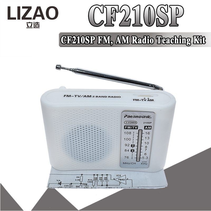 Kit de Radio FM AM LIZAO CF210 - Diy Electronics Kits For Kids reseña y precio