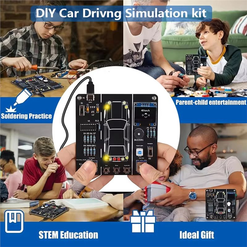 Kit de Práctica de Soldadura p - Diy Electronics Projects For Students reseña y precio