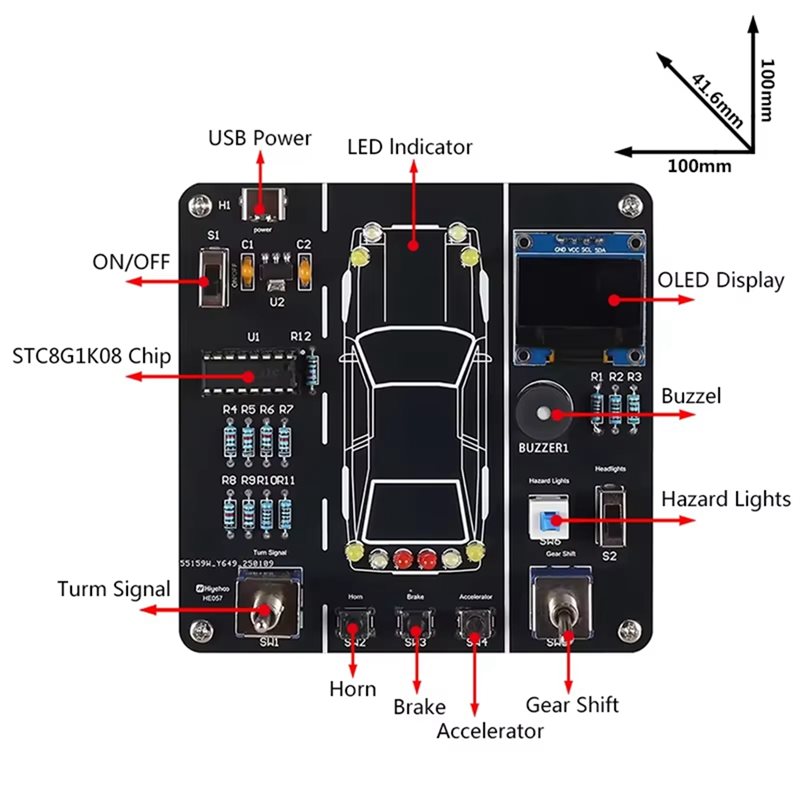 Kit de Práctica de Soldadura p - Diy Electronics Projects For Students reseña y precio
