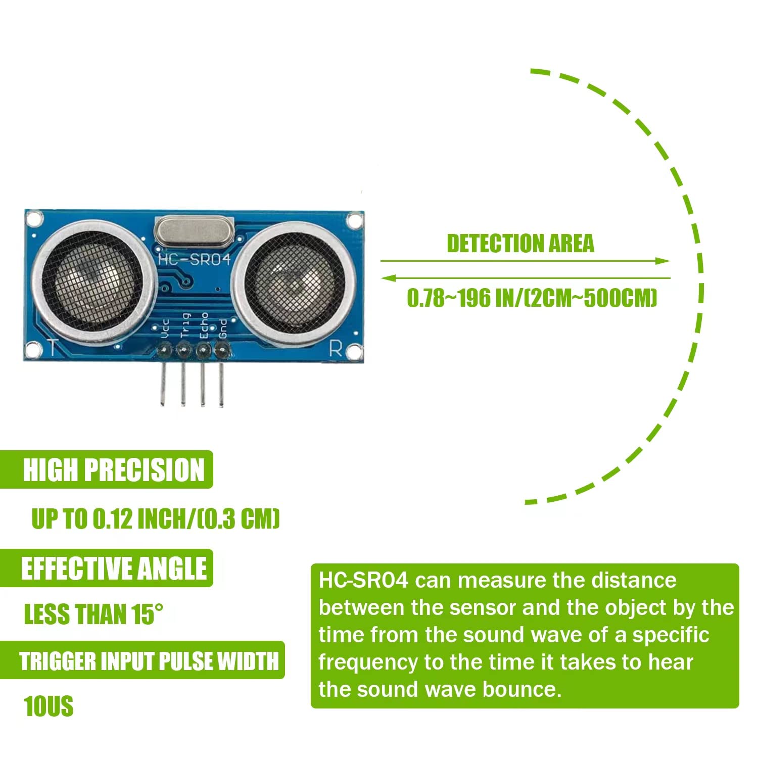 Módulo de distancia con Sensor - Ultrasonic Sensor Hc reseña y precio