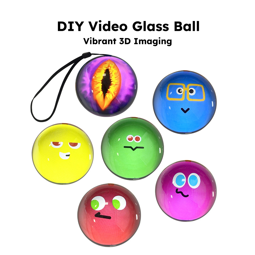 Bola de cristal mágica 3D, bol - Diy Electronics Videos reseña y precio