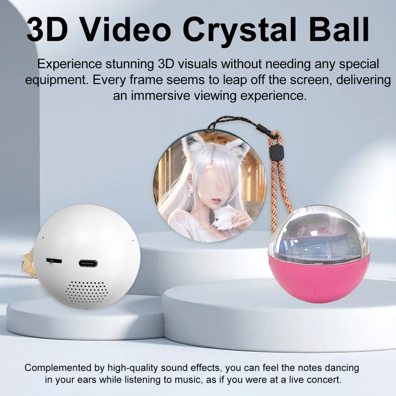 Bola de Cristal 3D con Wifi, Á - Diy Electronics Videos reseña y precio