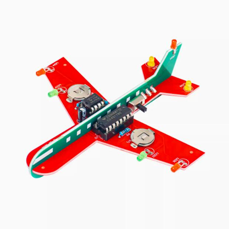 Kit electrónico de avión DIY,  - Diy Electronics Projects For Students reseña y precio