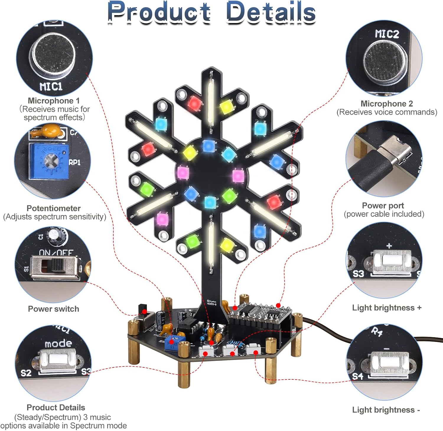Kit de Práctica de Soldadura c - Diy Electronics Kits For Kids reseña y precio