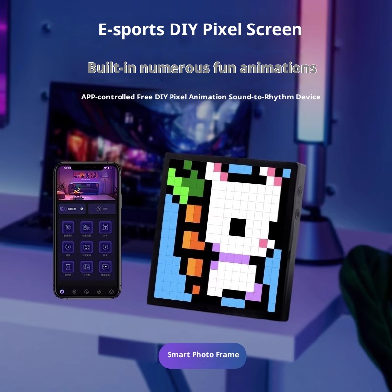 Pantalla de píxel Diy, pantall - Diy Electronics Game reseña y precio