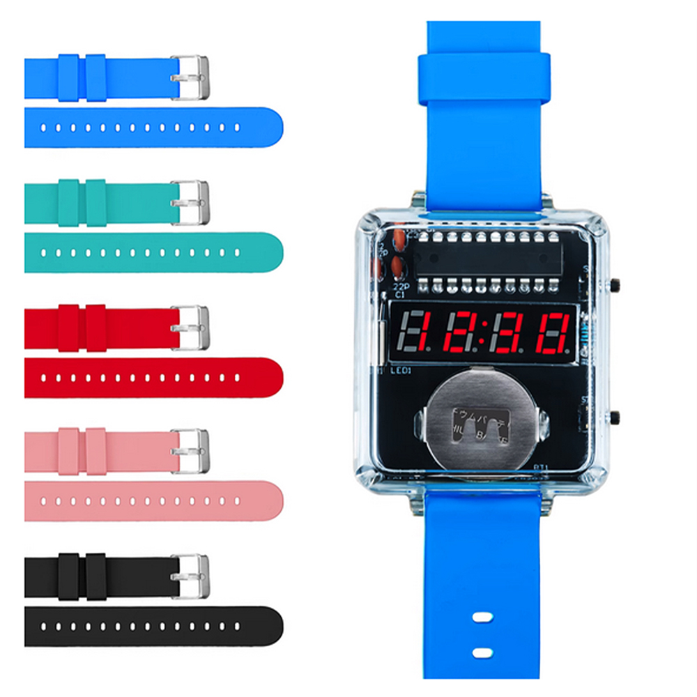 Kit de reloj electrónico DIY,  - Diy Electronics Kits For Kids reseña y precio