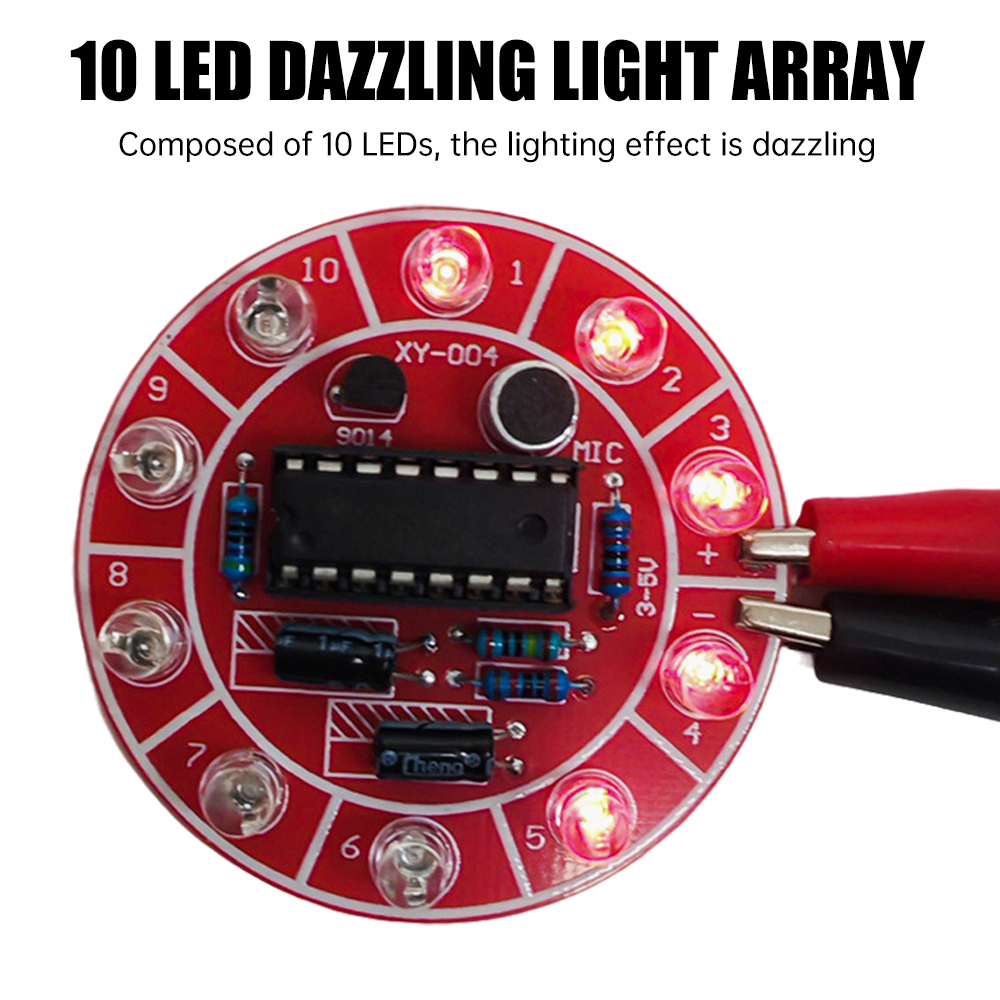 Luces LED giratorias controlad - Diy Electronics Kits For Kids reseña y precio