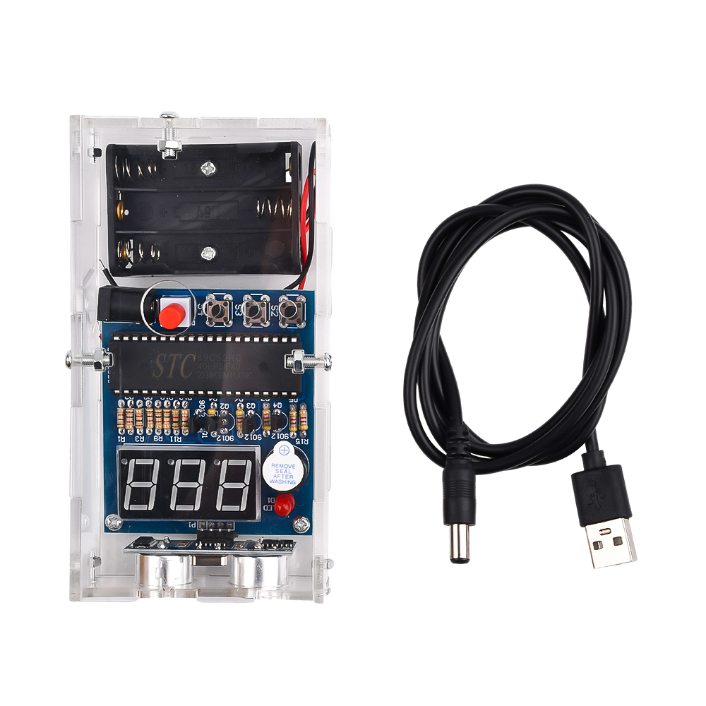 Kit de Alarma Ultrasónica DIY  - Ultrasonic Sensor Hc reseña y precio